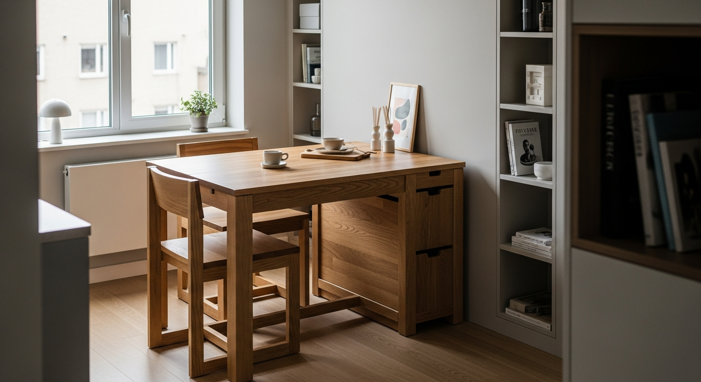 Hoe u compacte meubels effectief kunt gebruiken in huis