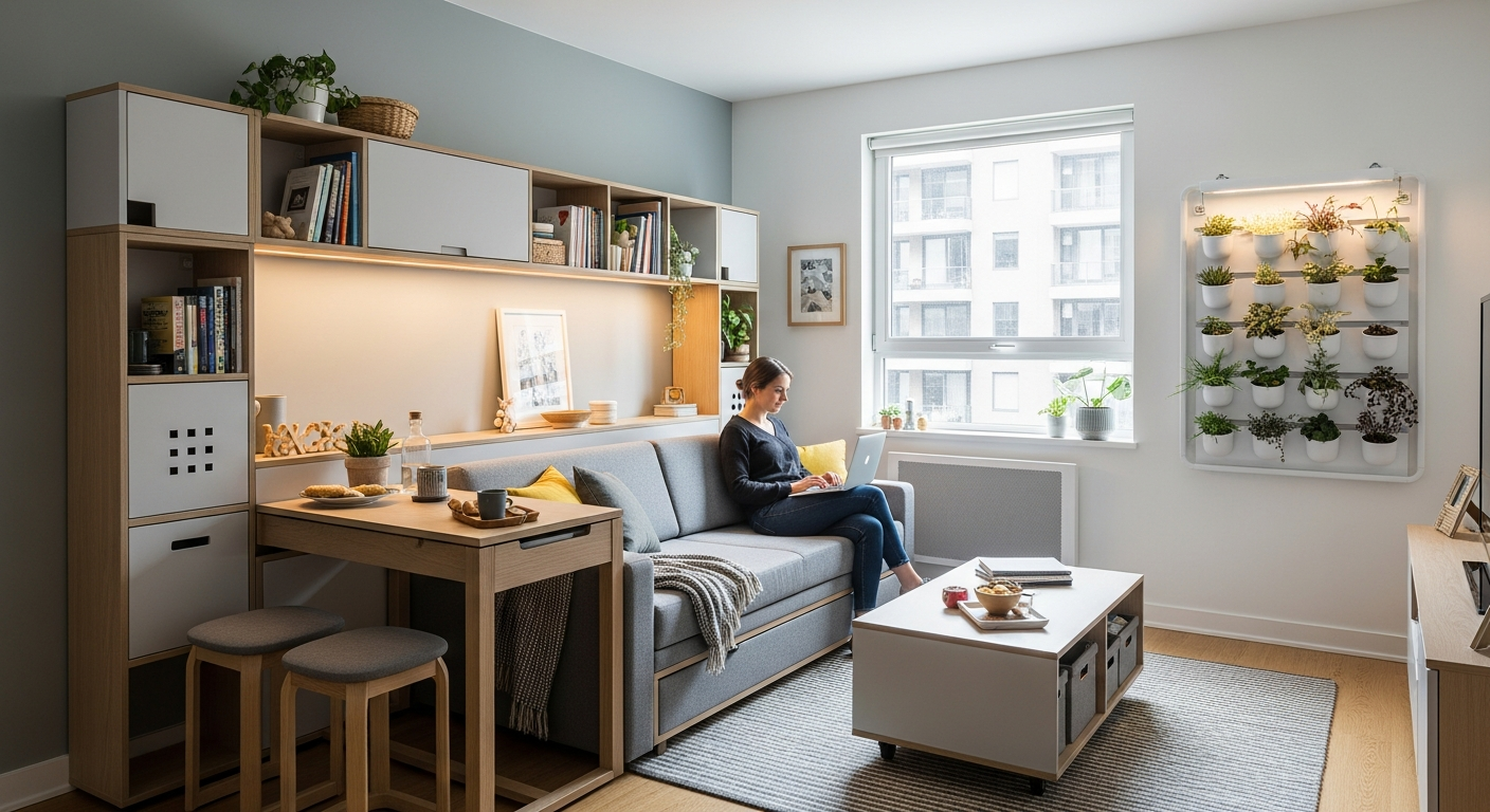 Maximizing Small Space Potential in Urban Dwellings