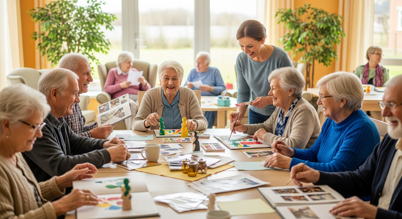 Hverdagsglede for eldre med dagtilbud