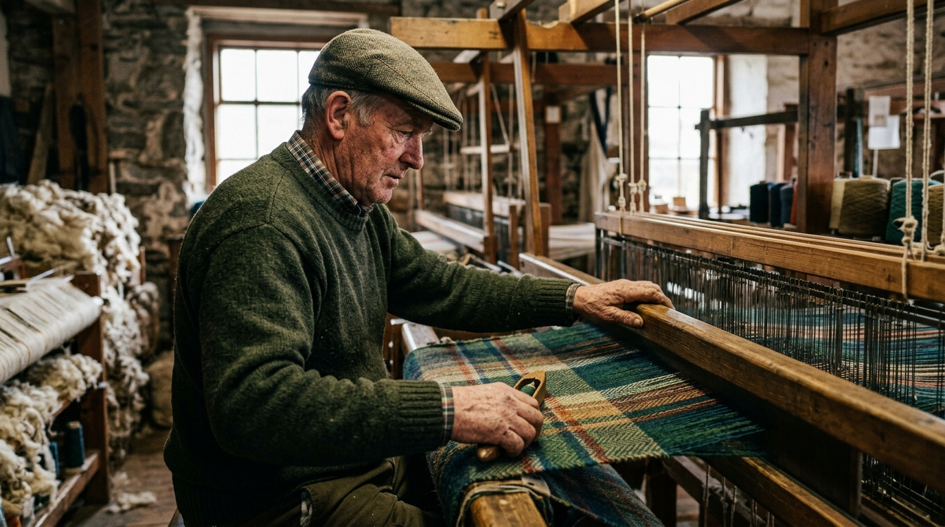 Cozying Up with Irish Wool Throws: A Guide to the Finest Heritage Weavers