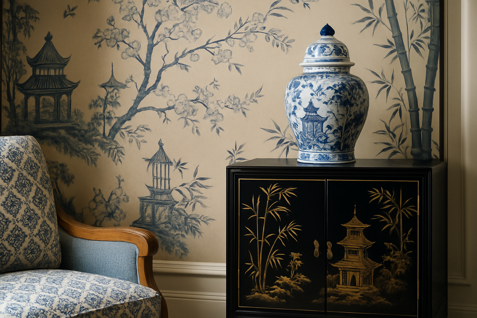 Chinoiserie Chic: The Modern Revival of East Asian Elegance