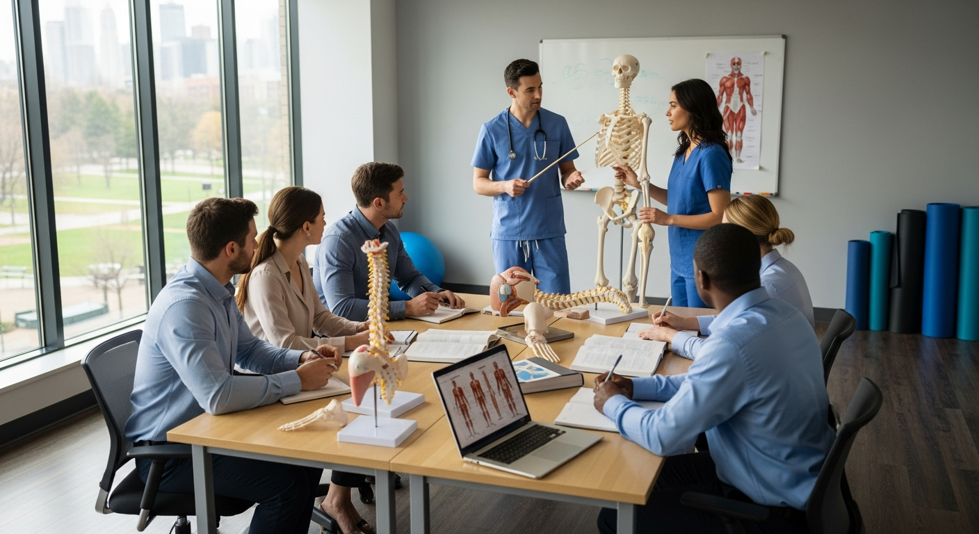 Requisitos educativos para el apoyo en terapia física