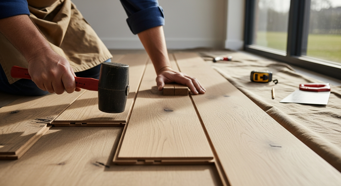 Materiales naturales para el suelo del hogar