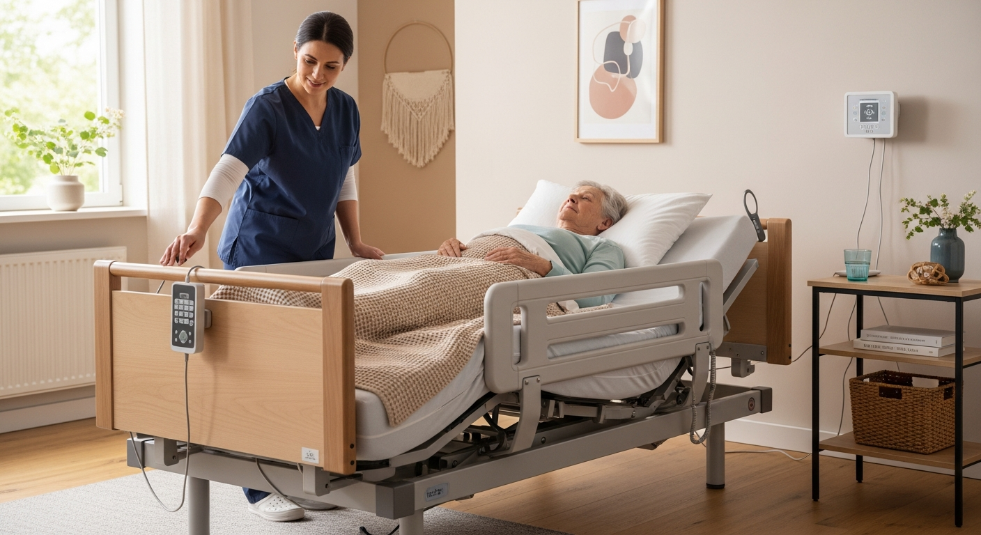 นวัตกรรมเตียงนอนเพื่อความสบายและปลอดภัยของผู้สูงอายุ