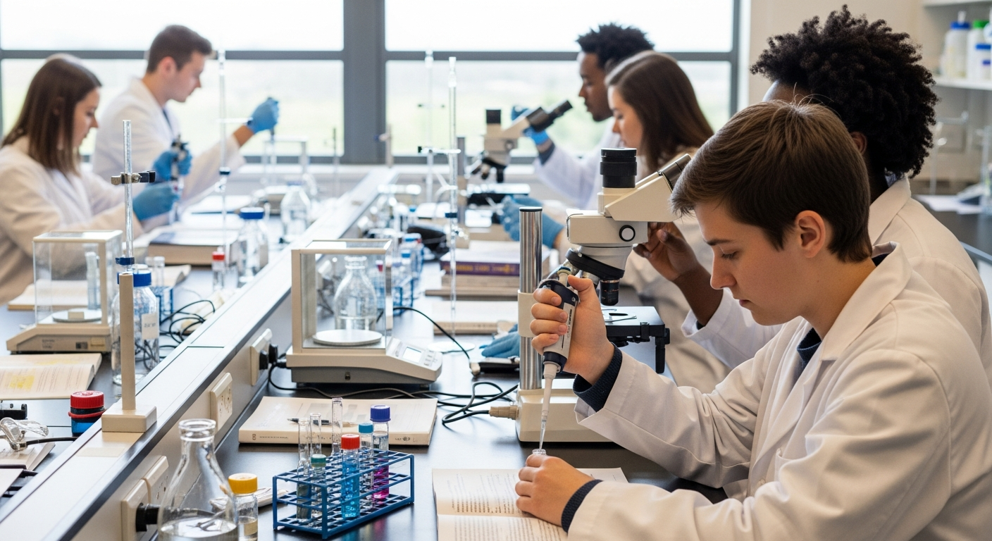De route naar een farmaceutisch diploma