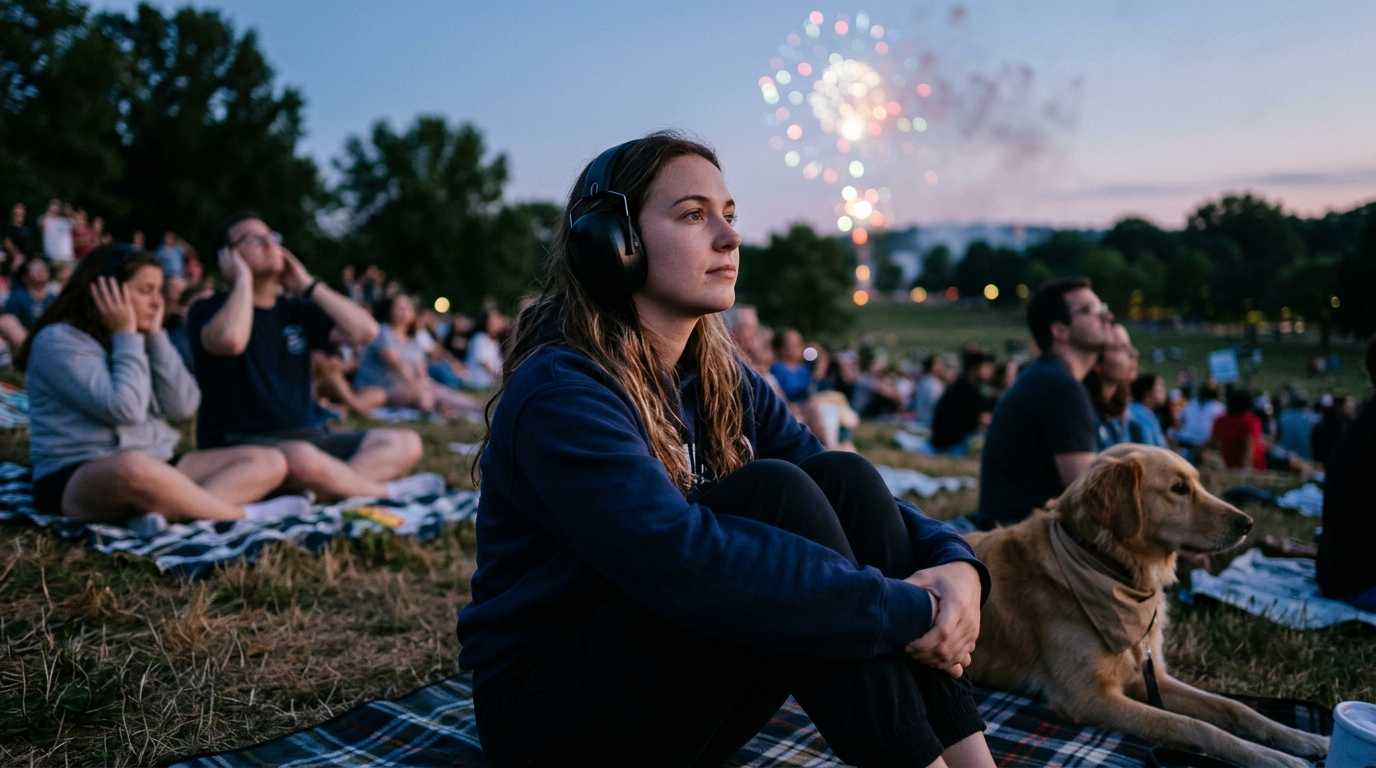 Finding Calm in the Noise: Managing Sensory Overload During Independence Day Fireworks