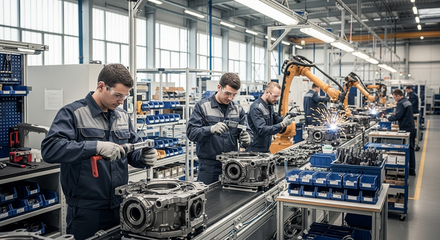 Explorando funções no ambiente de fabricação industrial