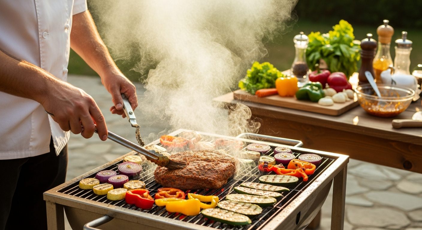 Εξερευνώντας τις Γεύσεις του Ψητού Κρέατος και Λαχανικών