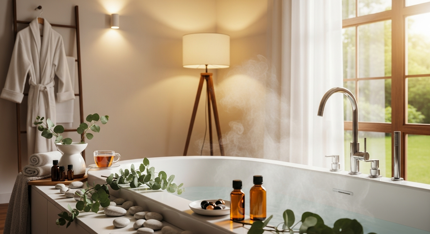 Planera din egen avkopplande hemmaspa