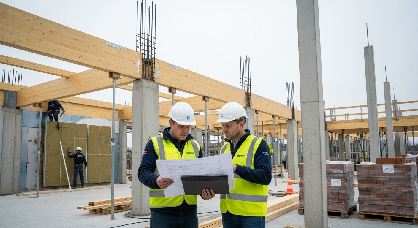 Effektiv anvendelse af materialer i byggeprojekter