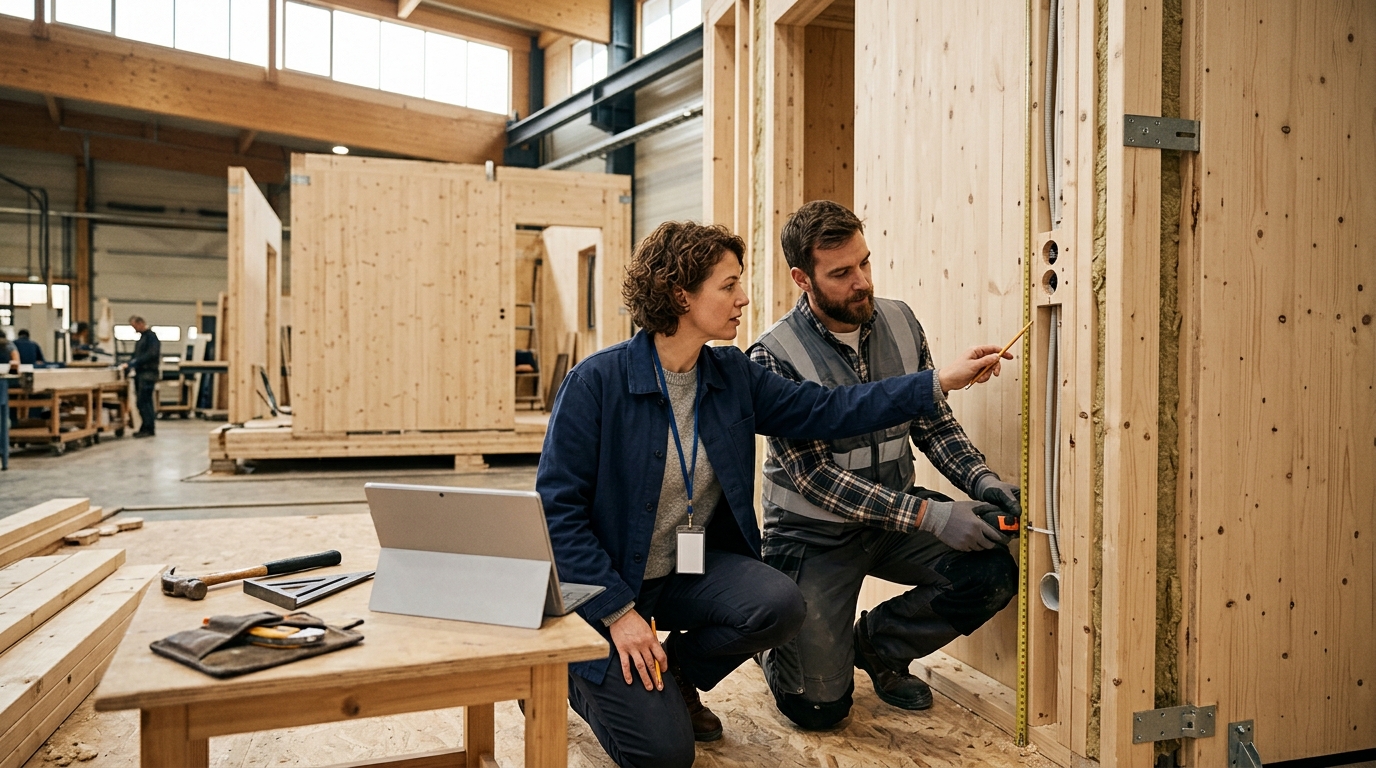 Customizing layouts in modern prefabricated dwellings