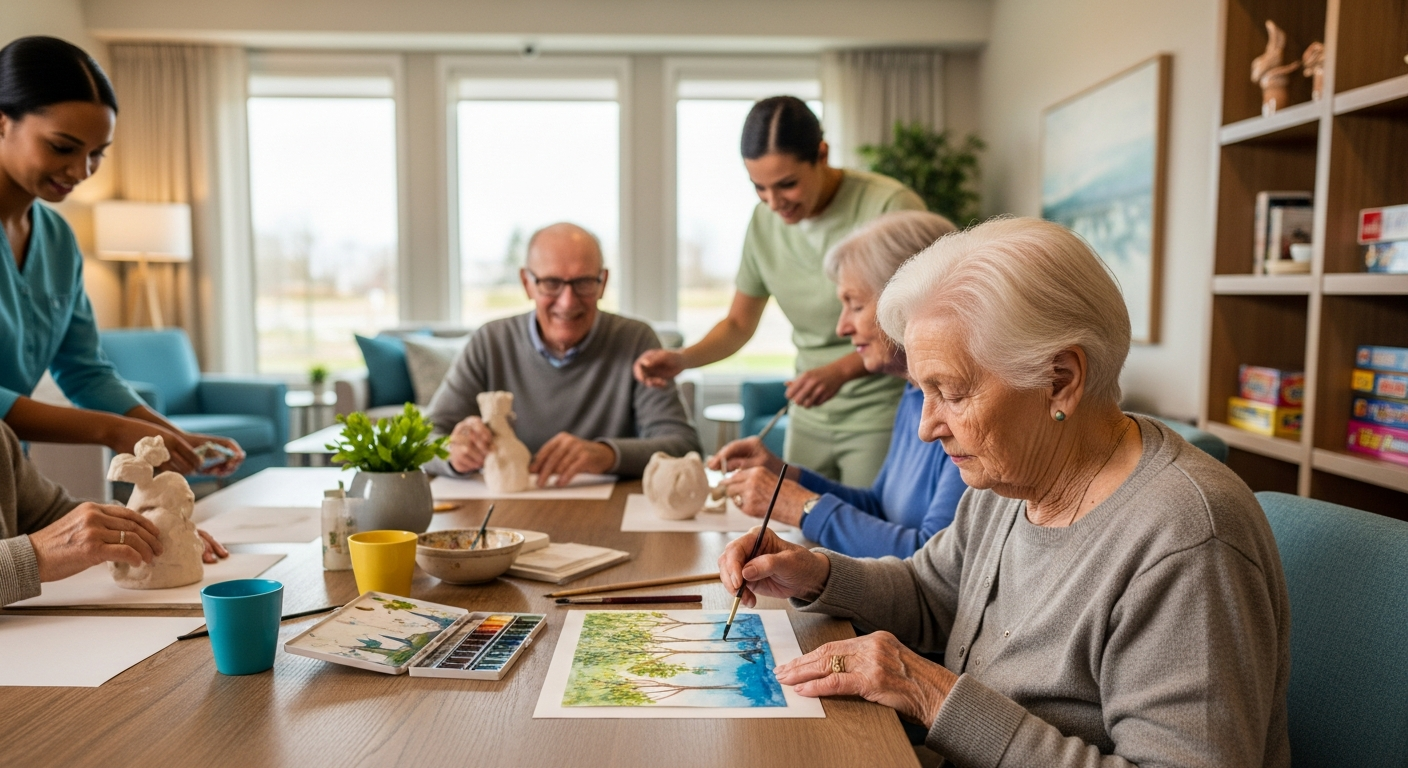 الرعاية الشاملة للمسنين خلال النهار