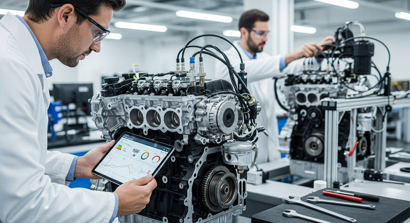 Engine efficiency developments in internal combustion vehicles