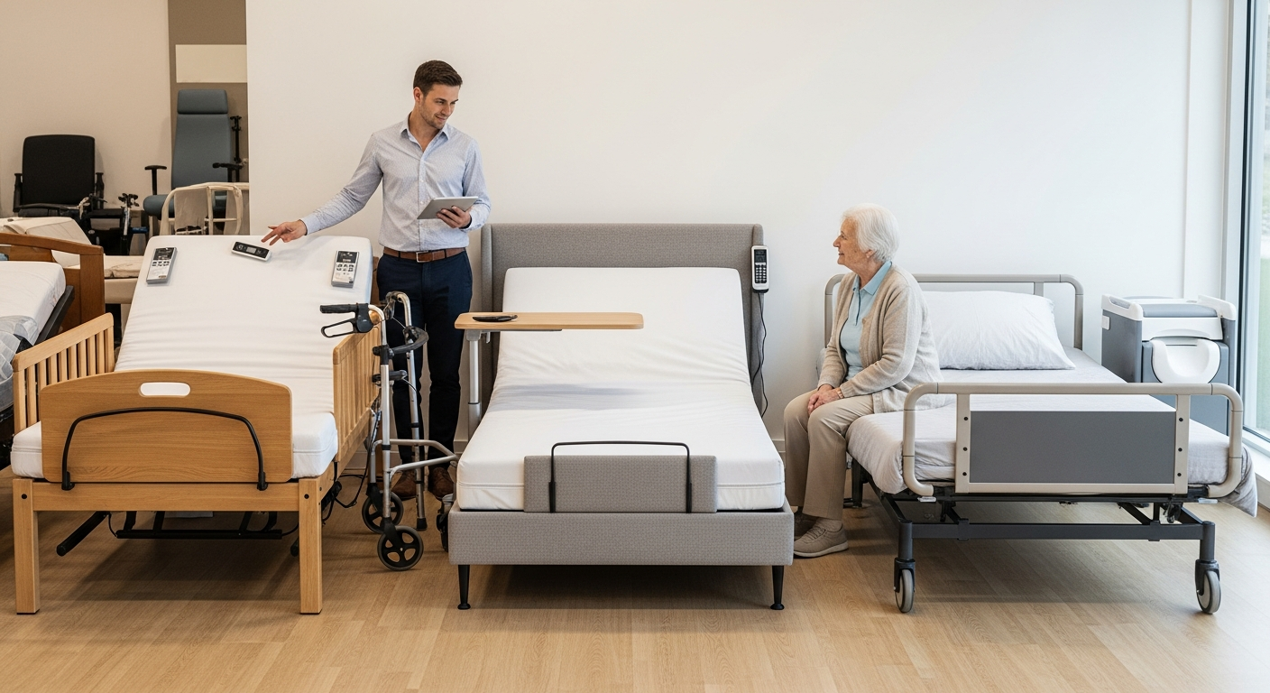 การเลือกเตียงที่ตอบโจทย์การดูแลผู้สูงอายุ