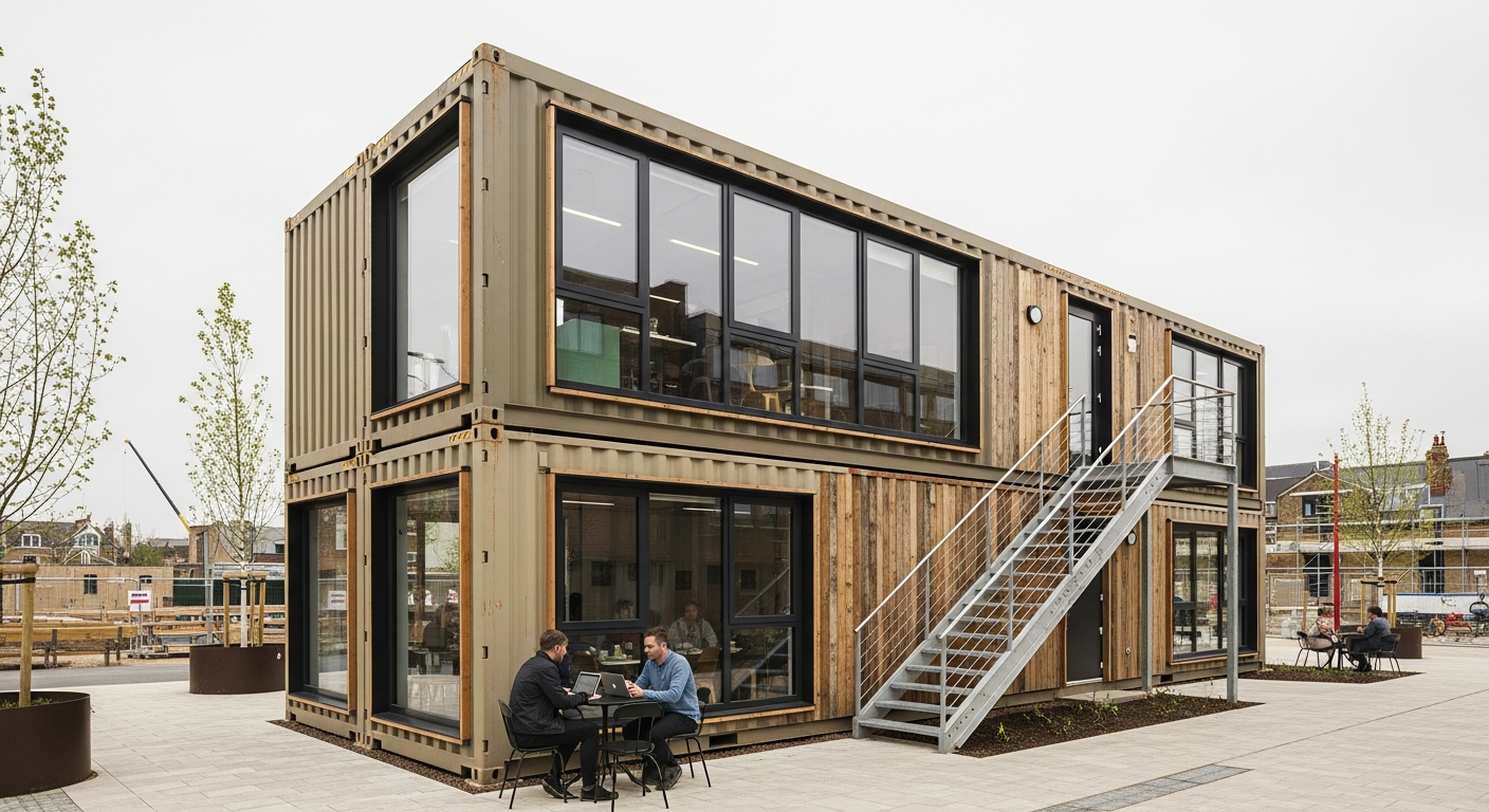 コンテナ建築の可能性と実用性