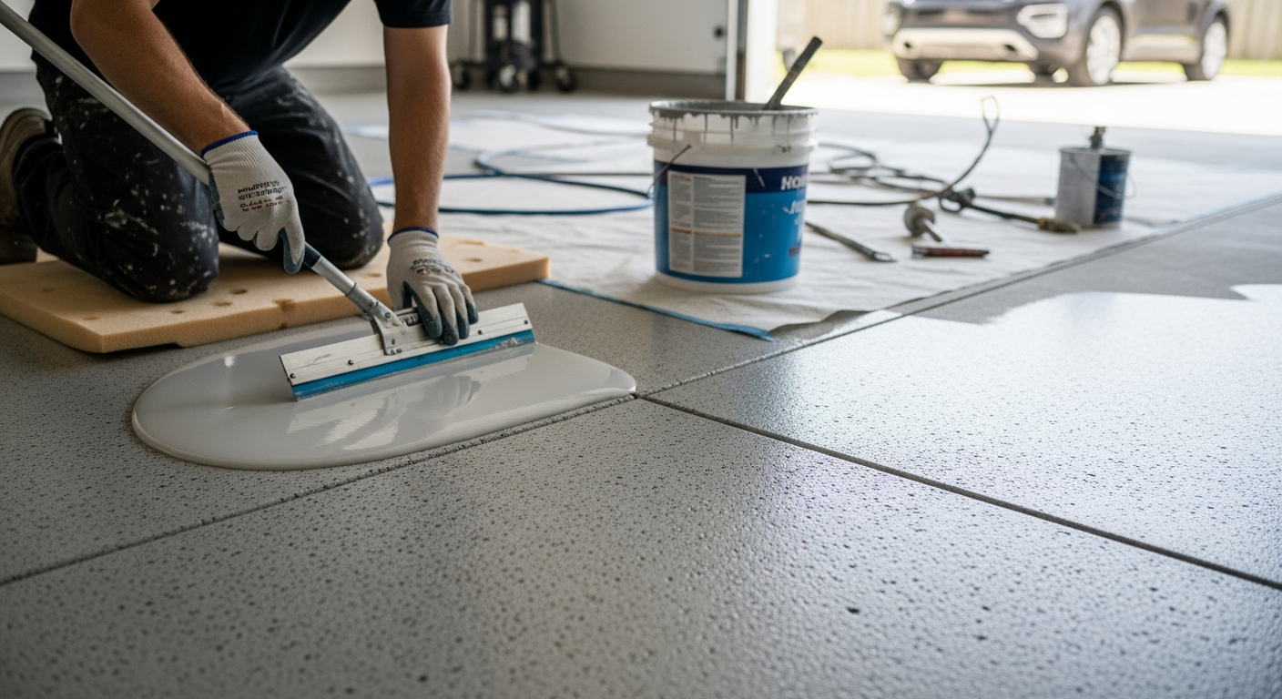 What Fixing a Garage Floor Actually Entails and Which Chemical Elements Shape the Finished Surface