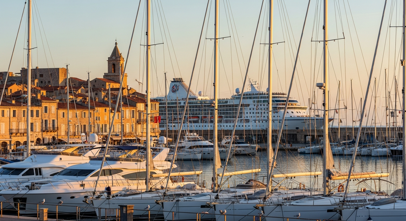 Itinéraires maritimes variés au départ du sud de la France