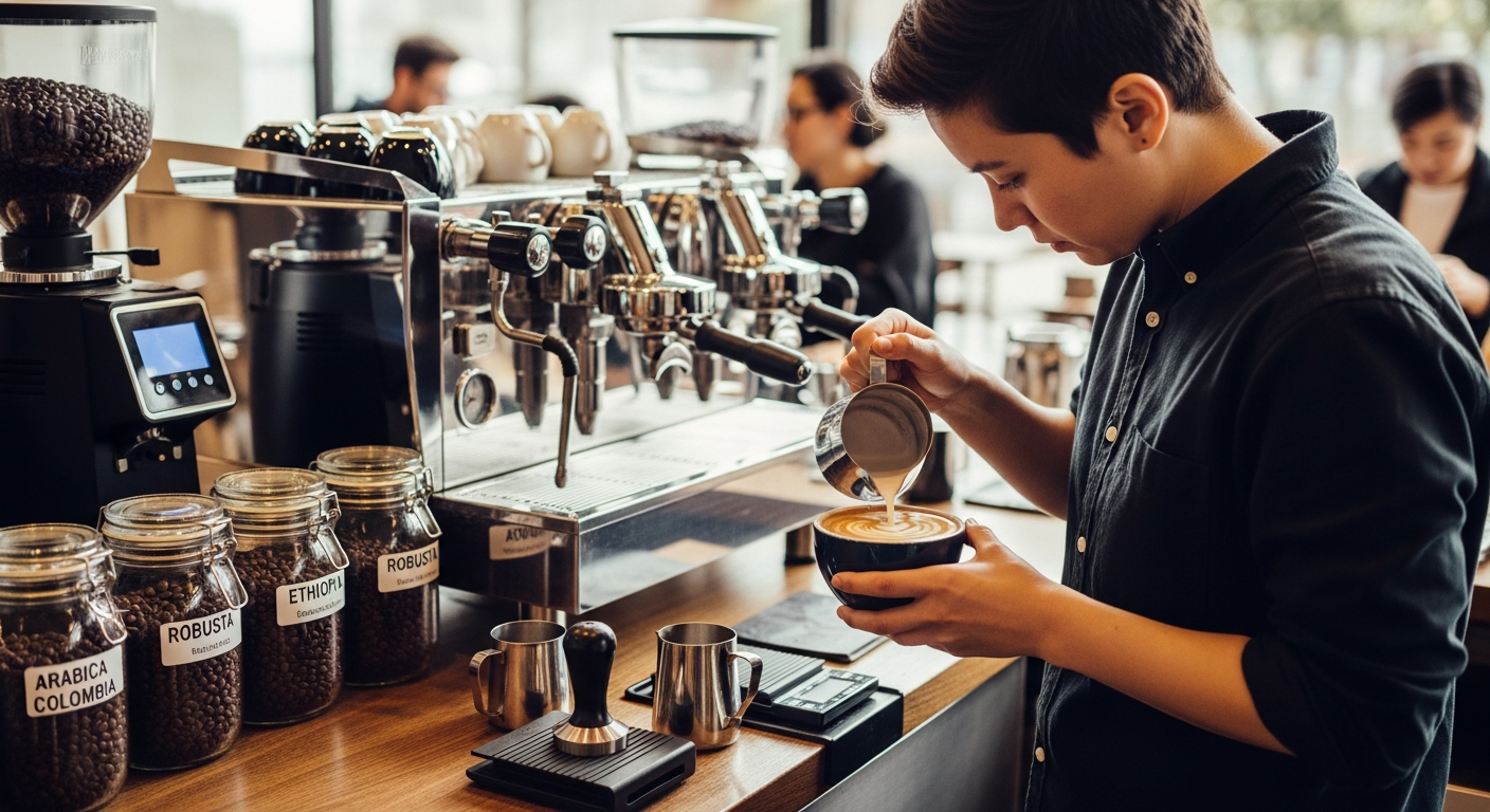 Forstå de forskellige kaffetyper