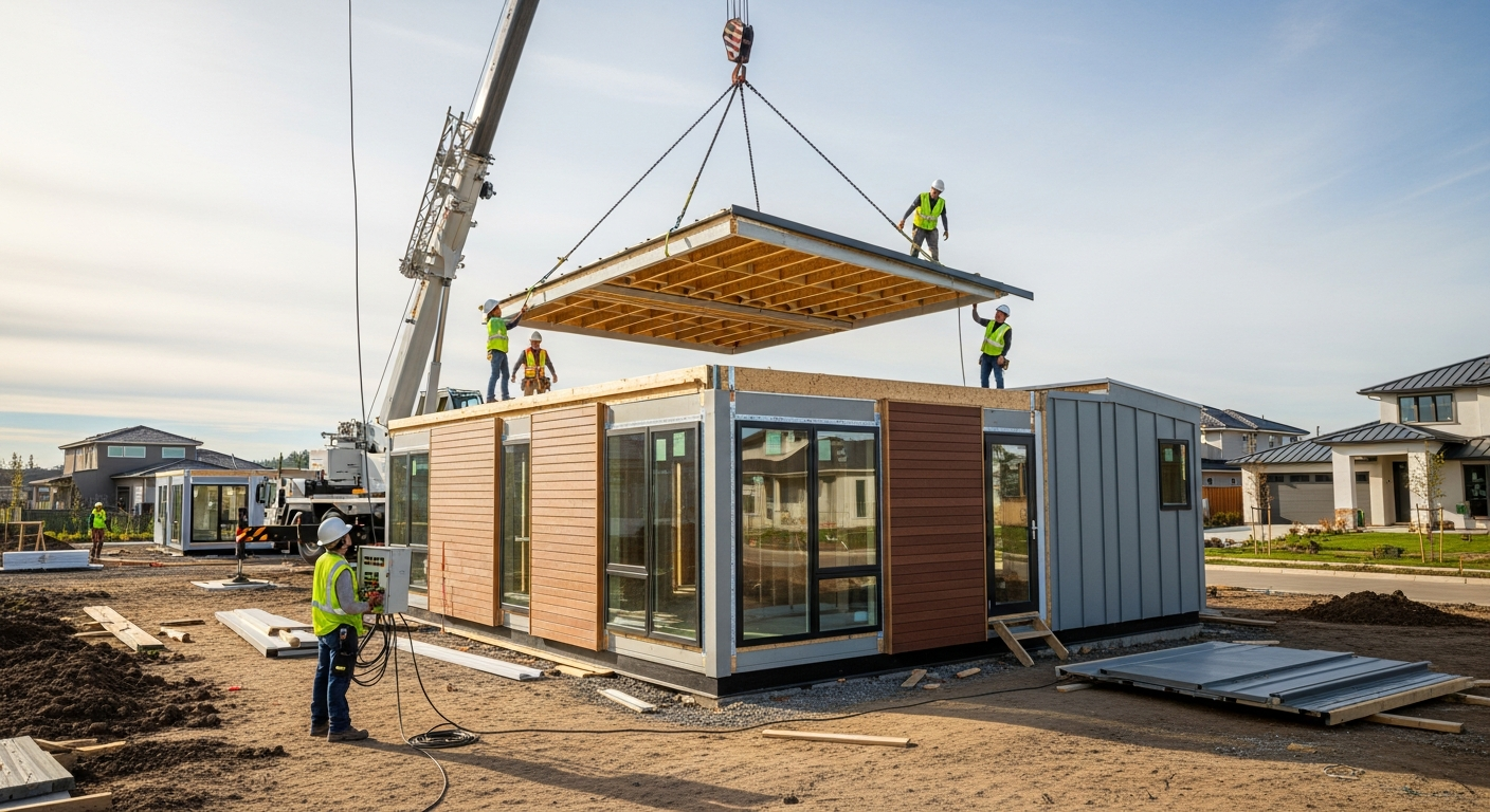 การพัฒนาบ้านสำเร็จรูปในตลาดสากล