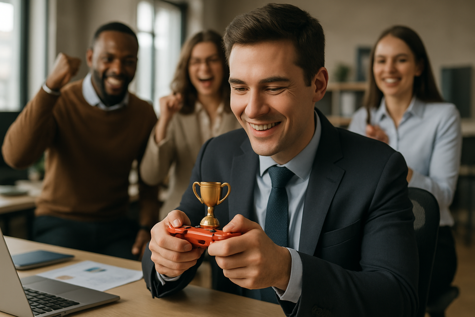 Utilizing Gamification to Boost Employee Engagement and Productivity