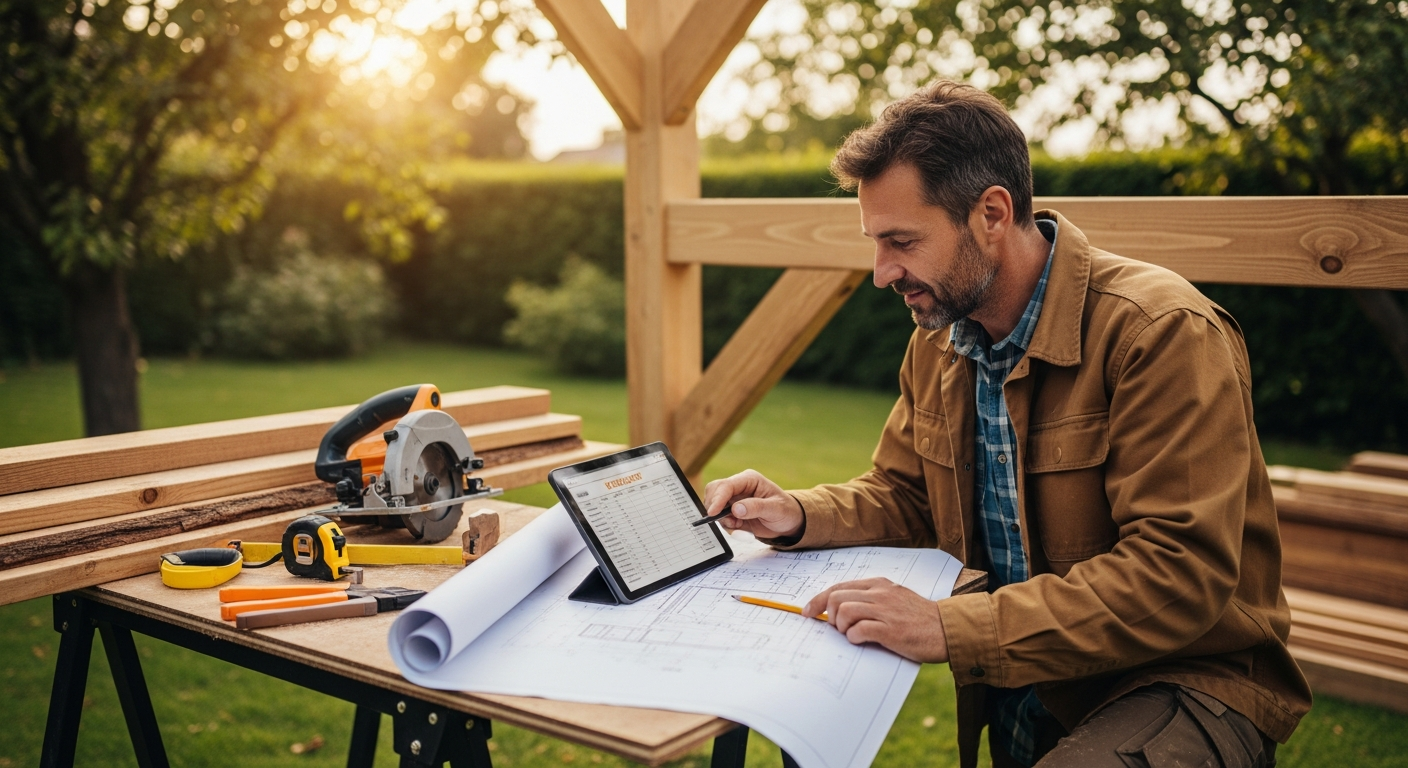 Plánování rozpočtu pro zahradní dřevěné stavby