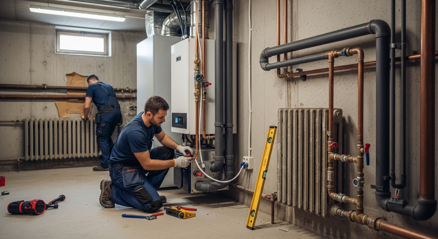 Uppgradera till modern värmeteknik