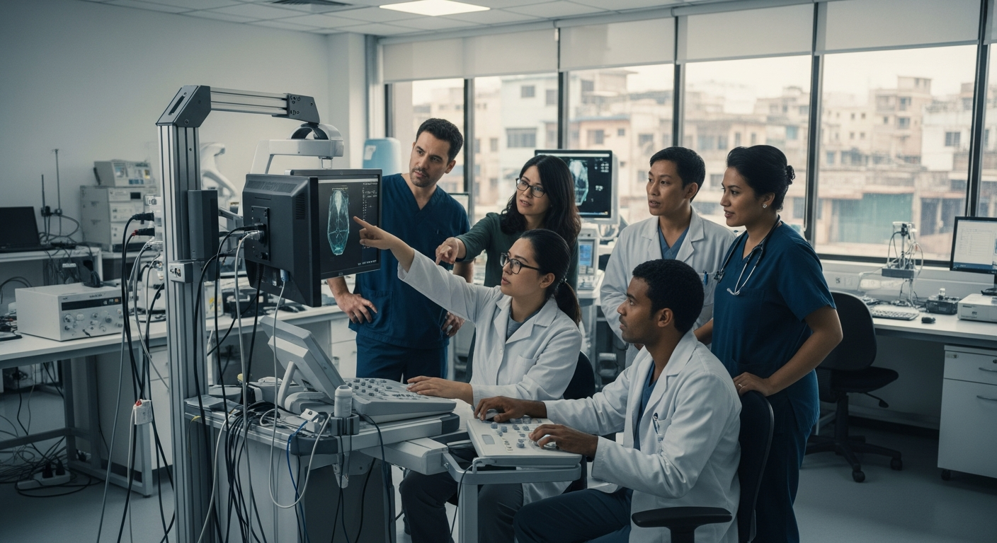 Global spredning av avansert helseteknologi