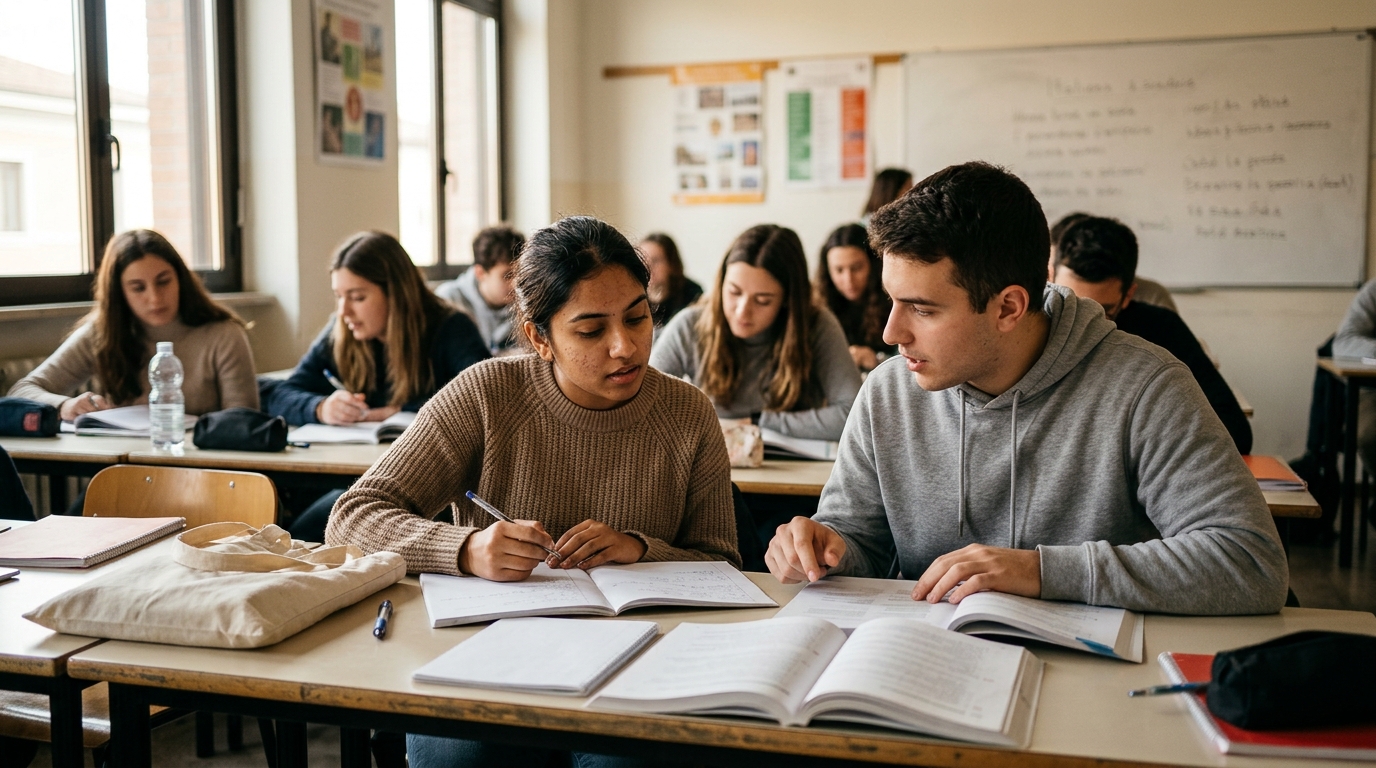 Imparare la lingua italiana prima dell arrivo