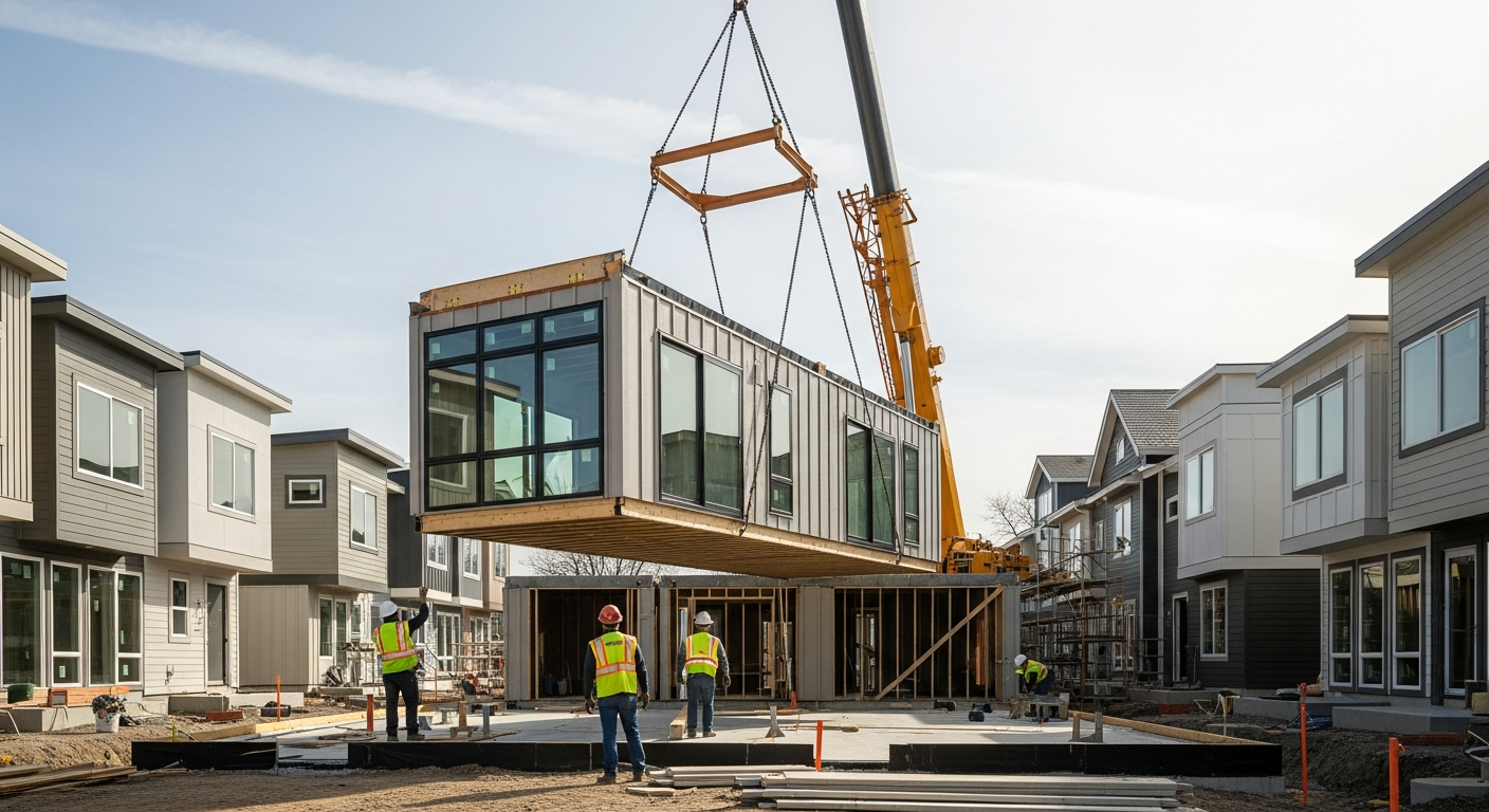 บ้านโมดูลาร์: ความยืดหยุ่นในการสร้างสรรค์ที่อยู่อาศัย