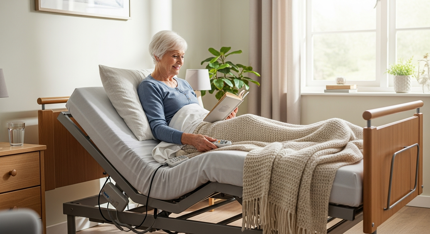 เตียงไฟฟ้าสำหรับผู้สูงอายุ: ความสบายที่เข้าถึงได้