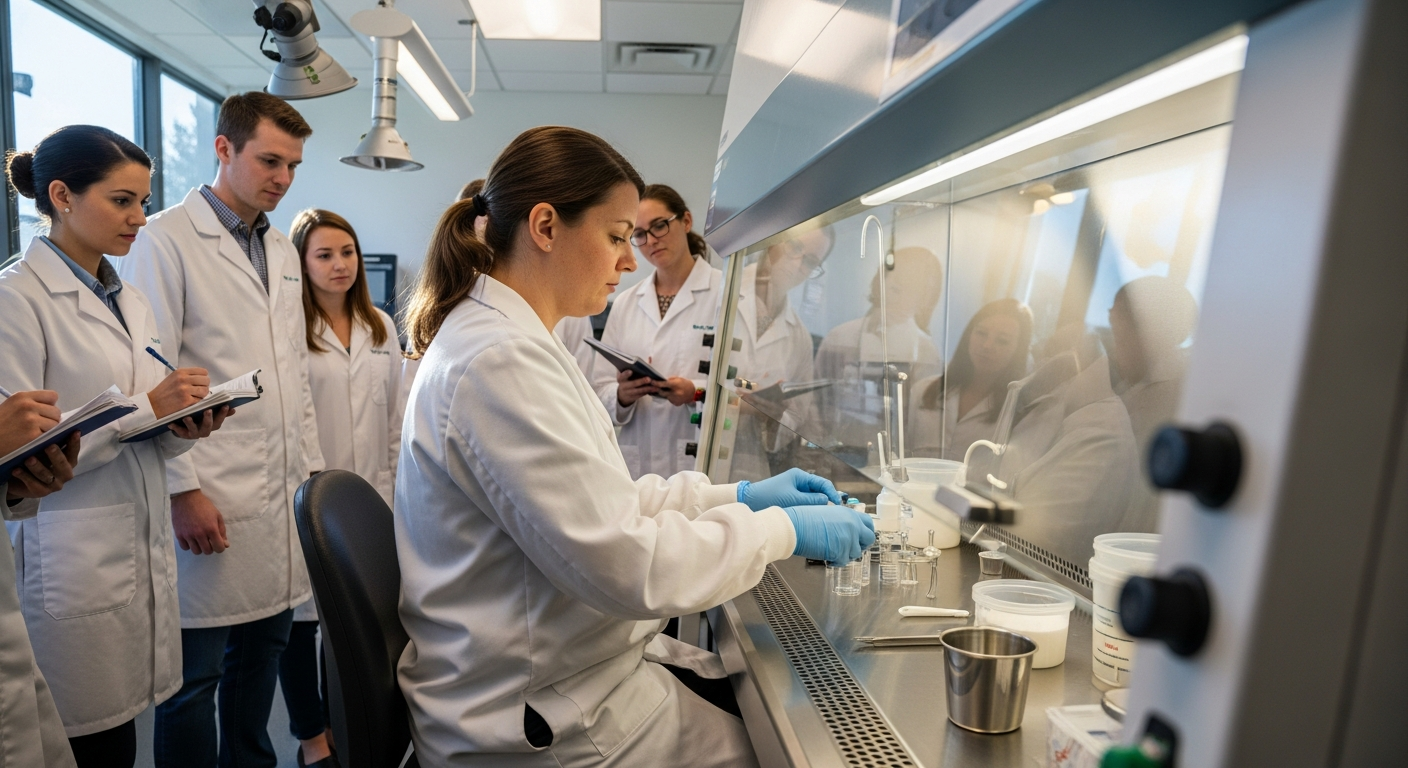 Praktische training voor de farmacie