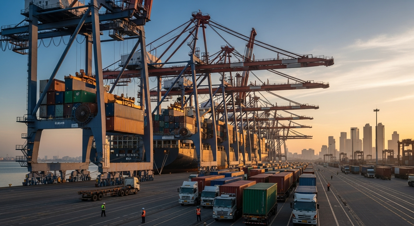 Evoluția transportului de containere la nivel mondial