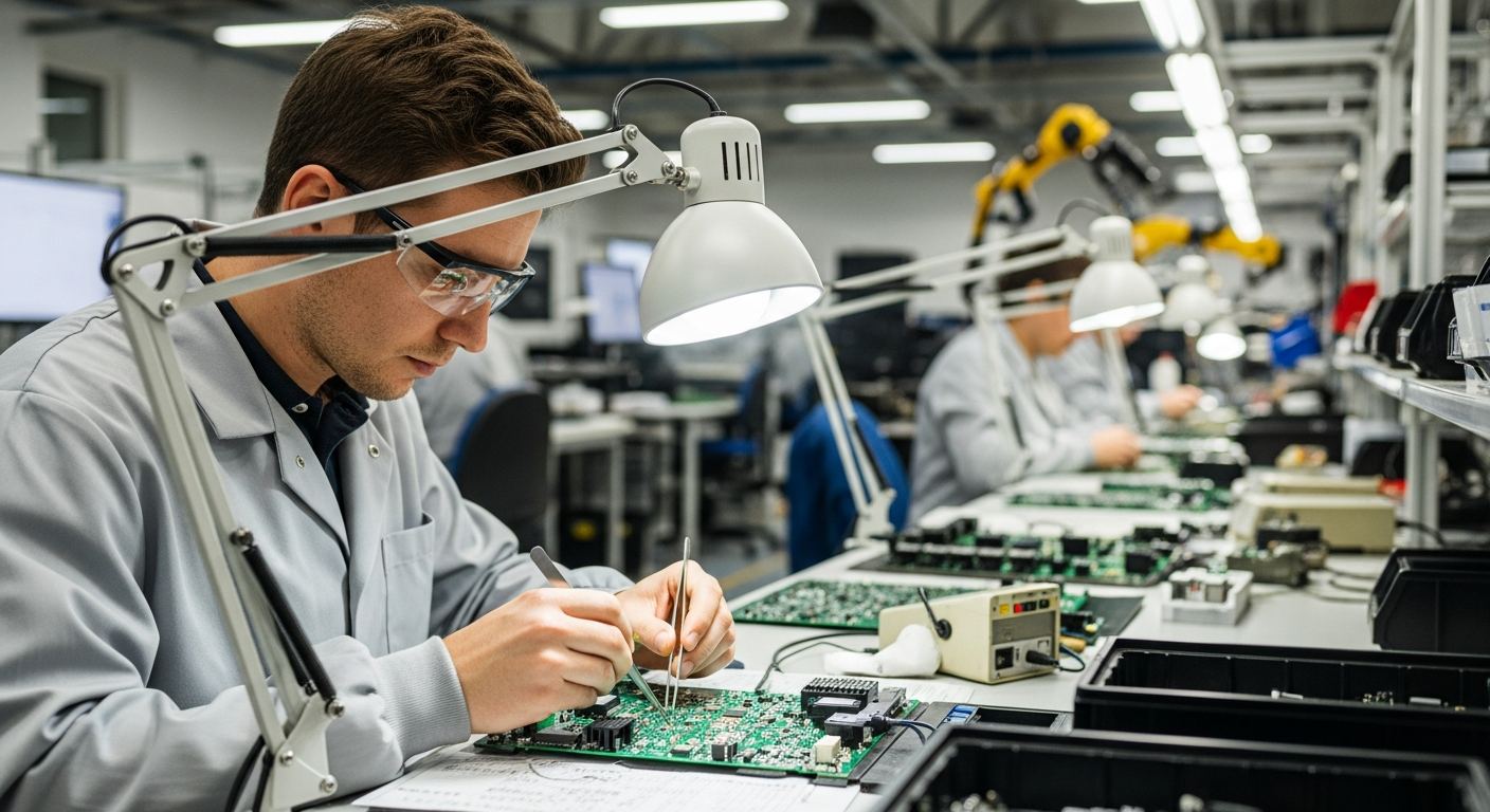 A Crescente Demanda por Montadores Qualificados