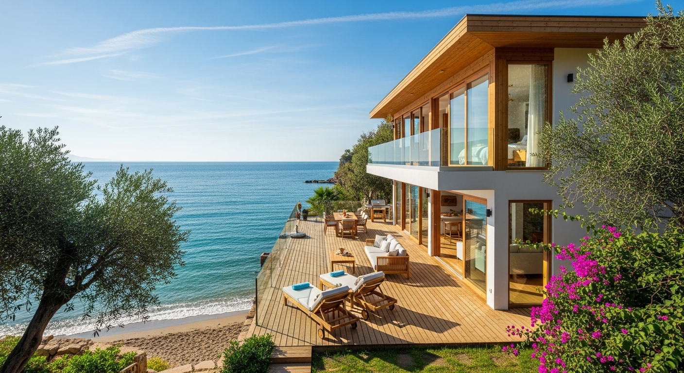 Gölcük'te Eşsiz Denize Sıfır Tatil Evleri