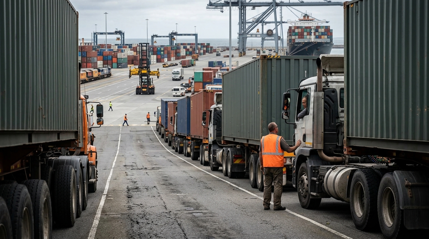 Prosedur Logistik Pengangkutan Armada Modern