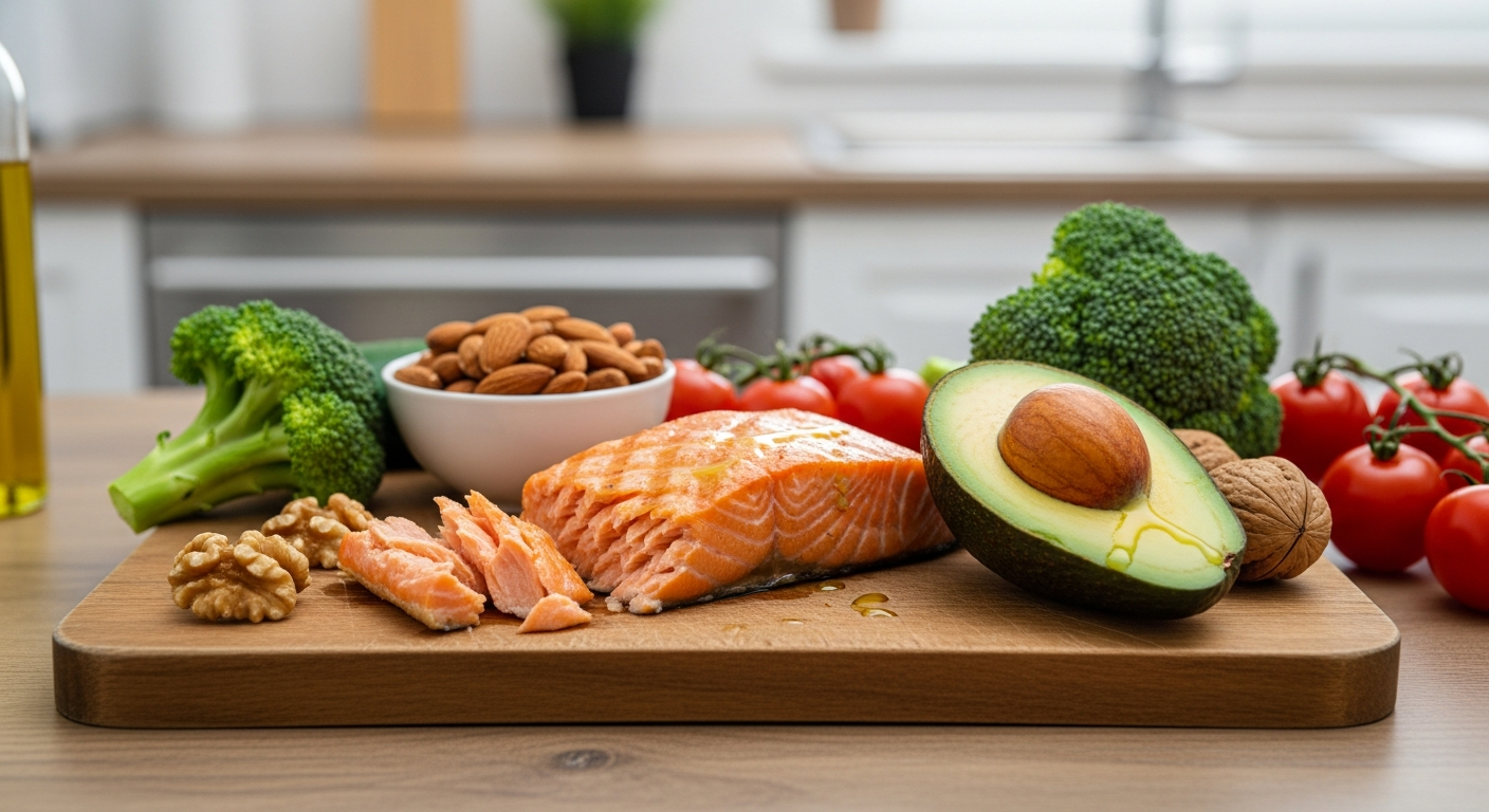 Fokus auf Proteine und gesunde Fette in der Küche