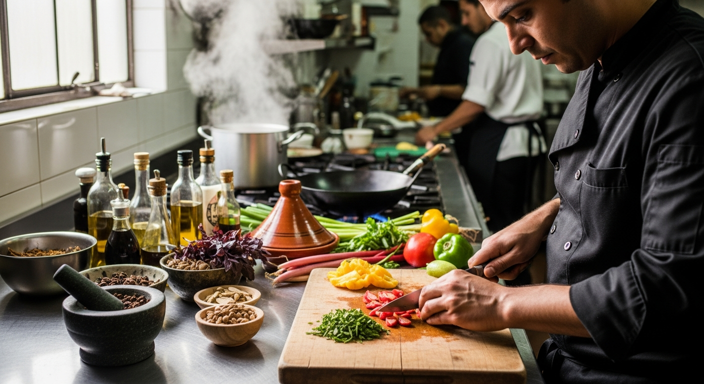 Ingredients and Techniques in World Gastronomy