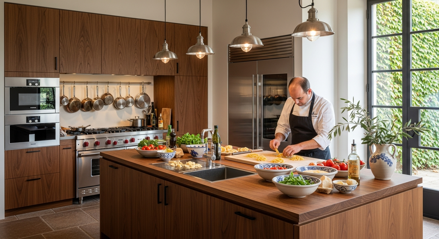 Καλλιτεχνική έκφραση: Η ψυχή των ιταλικών κουζινών.