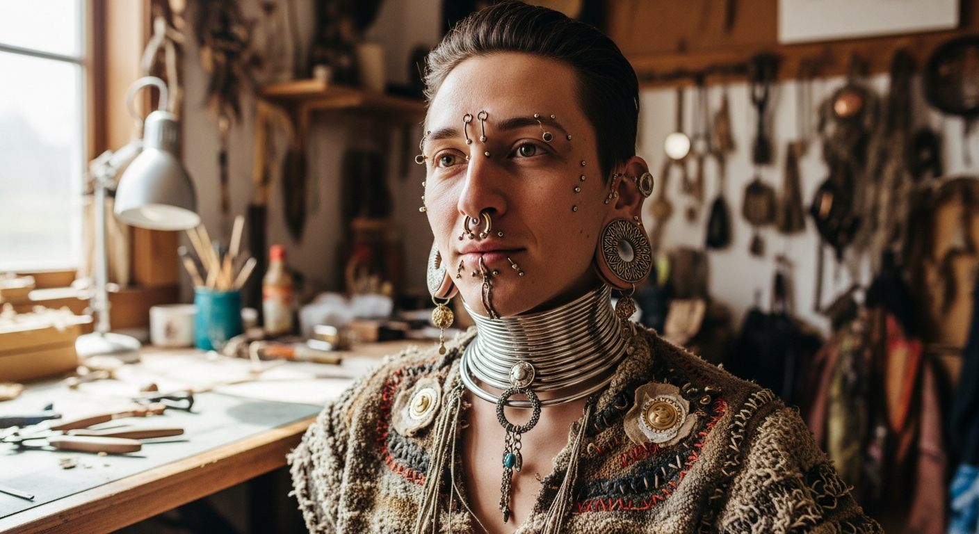 Exprimez-vous avec des décorations corporelles.