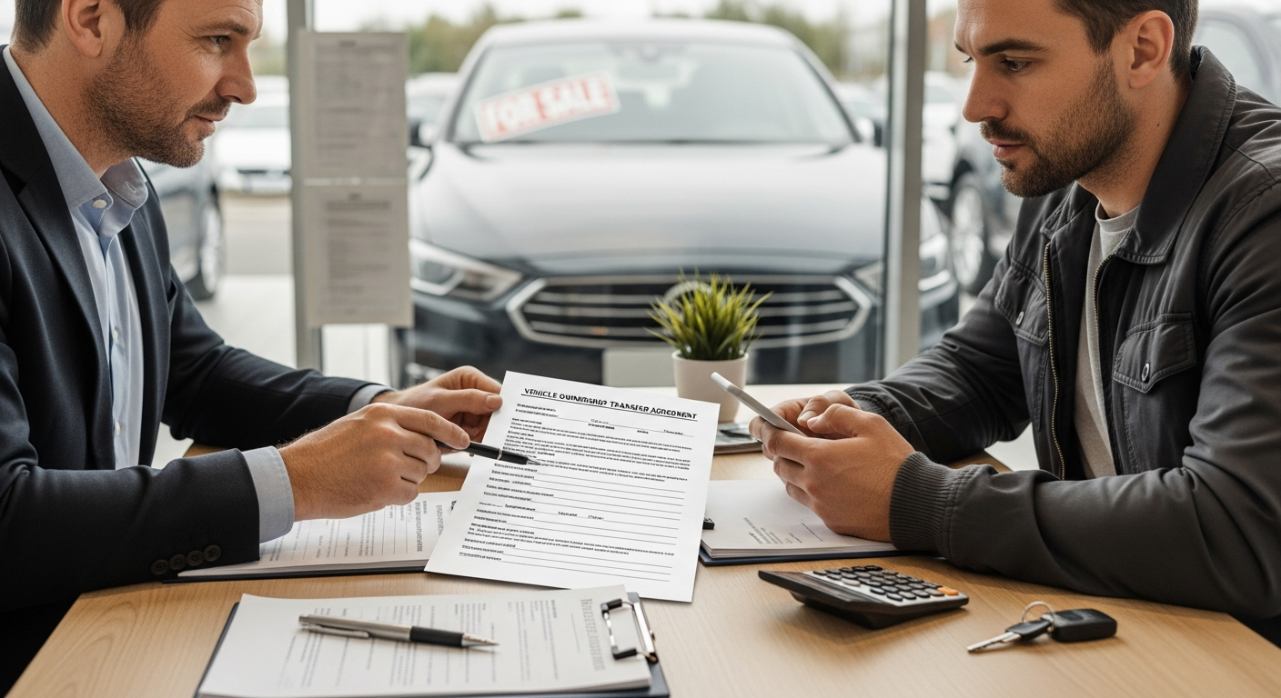자동차 소유권 이전 준비