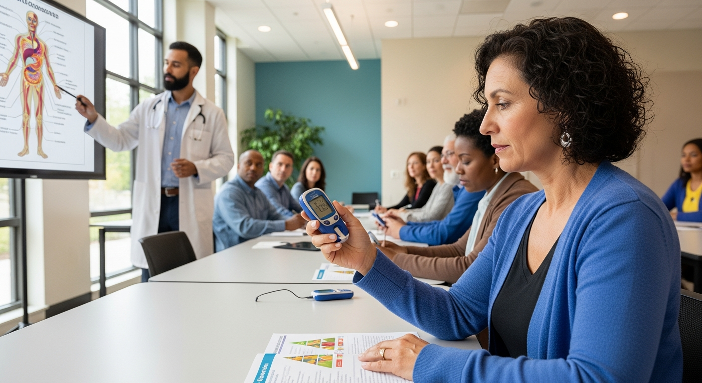 Komplikacijų mažinimas kontroliuojant cukraus lygį