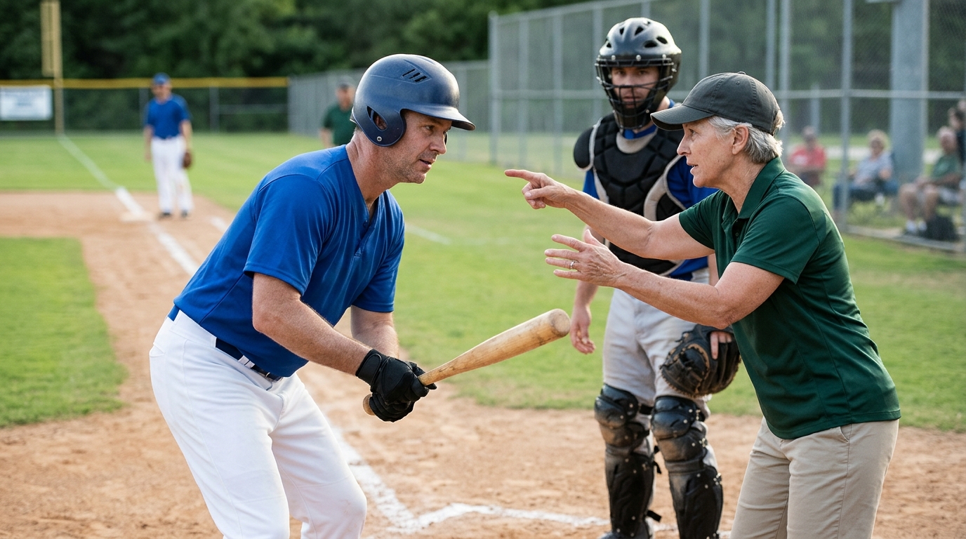 Guía de seguridad para jugar softbol en la edad adulta