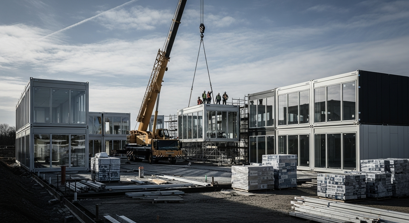 การสร้างสำนักงานที่ทันสมัยด้วยแนวคิดโมดูลาร์