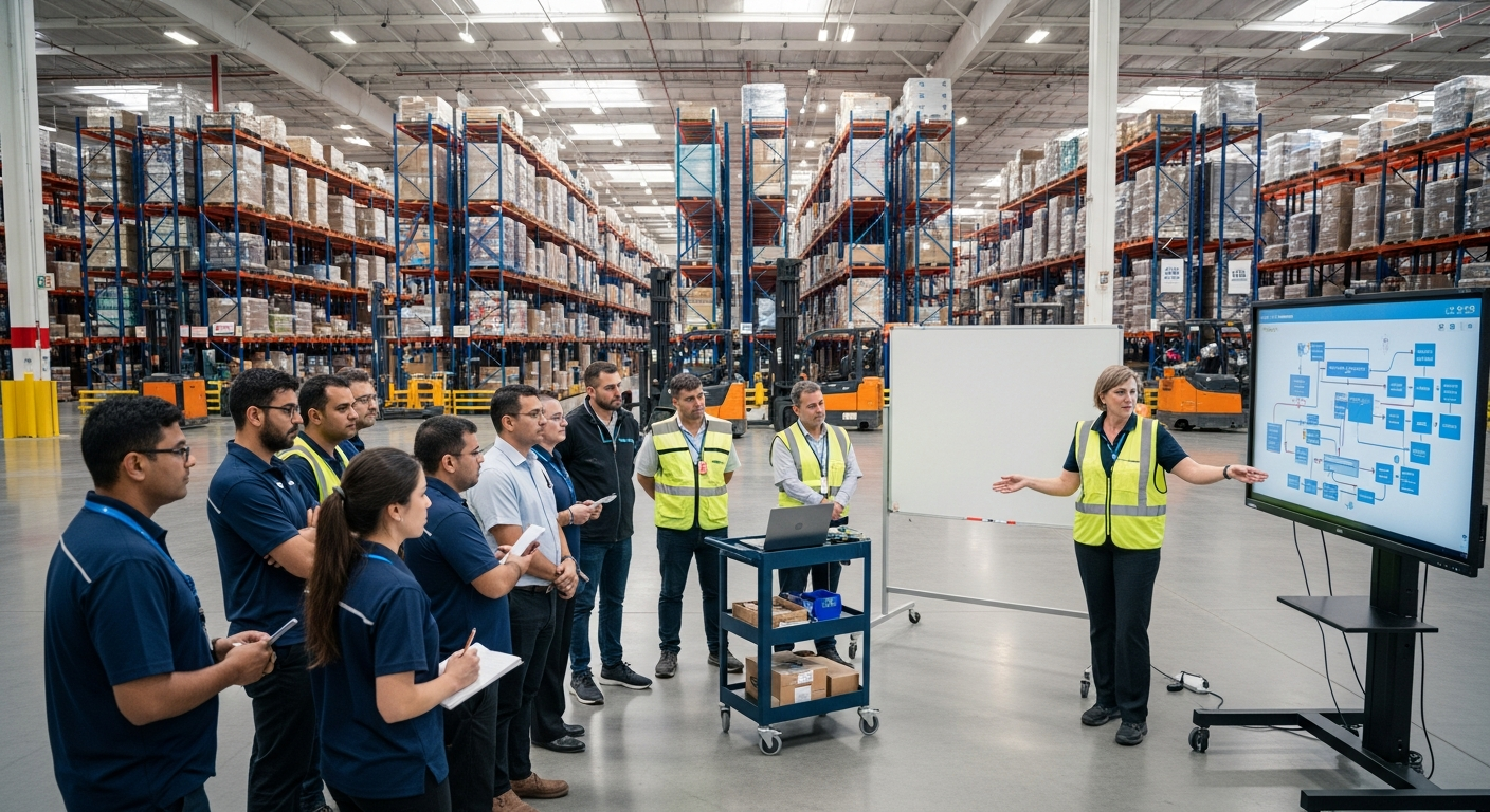 Dezvoltare profesională în centrele de distribuție