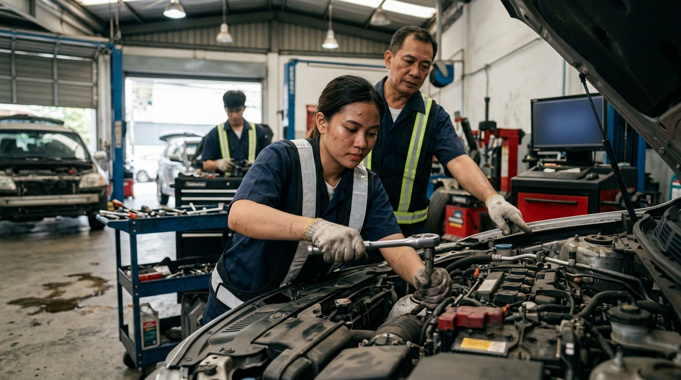 Mga Kasanayan para sa Trabaho sa Auto Repair