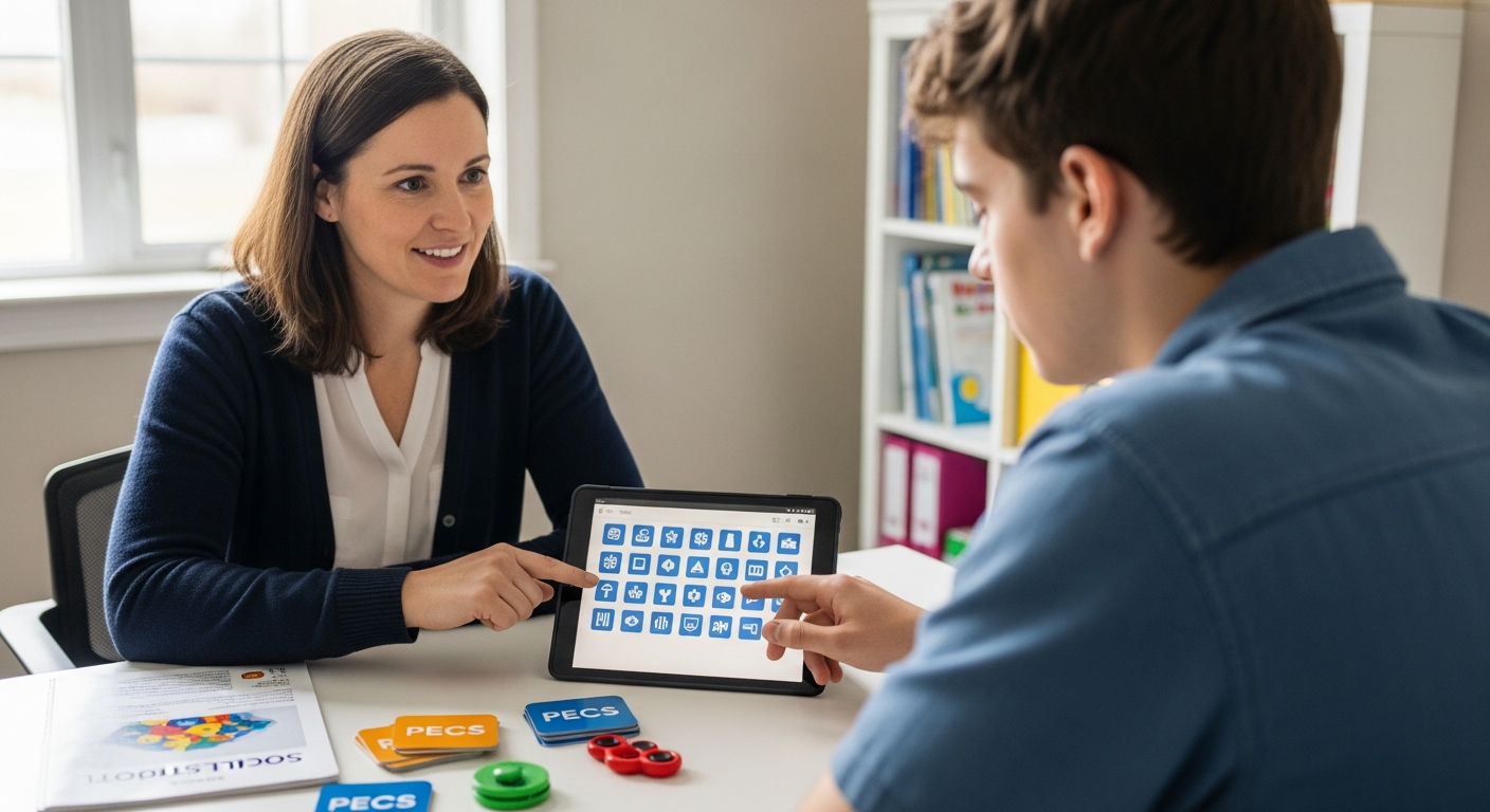 Communicatiehulpmiddelen bij autisme