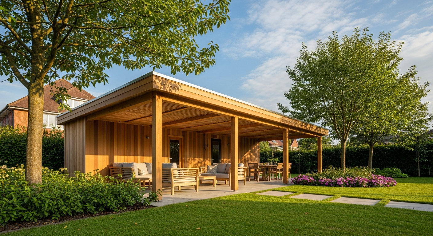Functional Open Air Shelters for Residential Landscapes