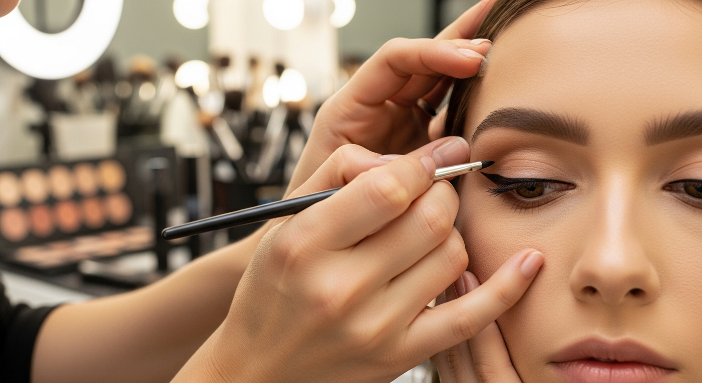 Techniques pour un trait d'eyeliner précis