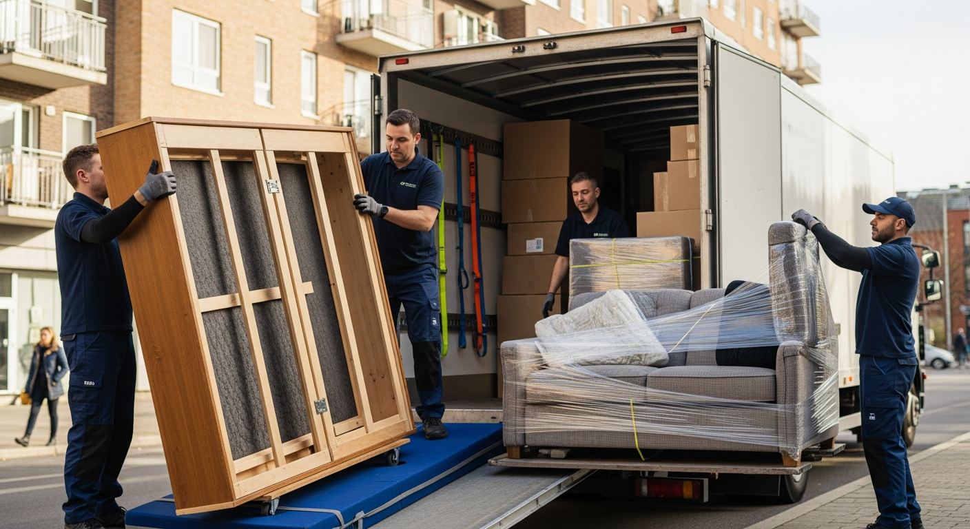 Bezpieczny transport mebli podczas zmiany mieszkania