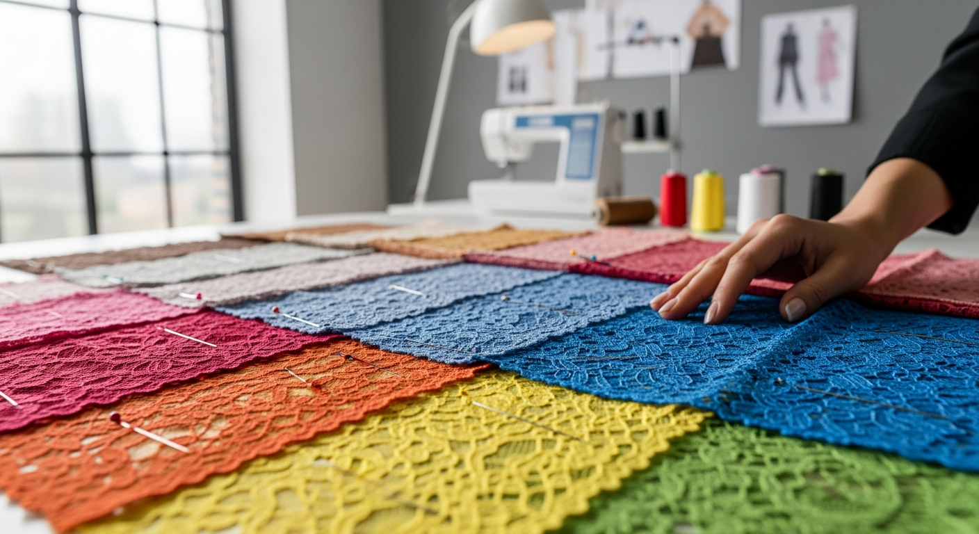 カラーレースが牽引する世界のランジェリーファッション